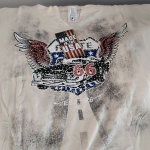 Liberty Wear Route 66 T Shirt sz XL